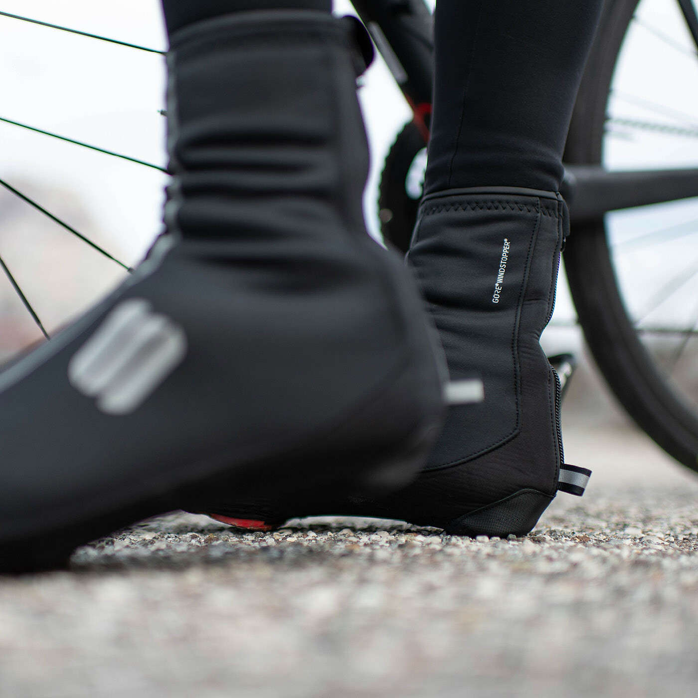 Sportful WS Reflex 2 Overschoenen Zwart