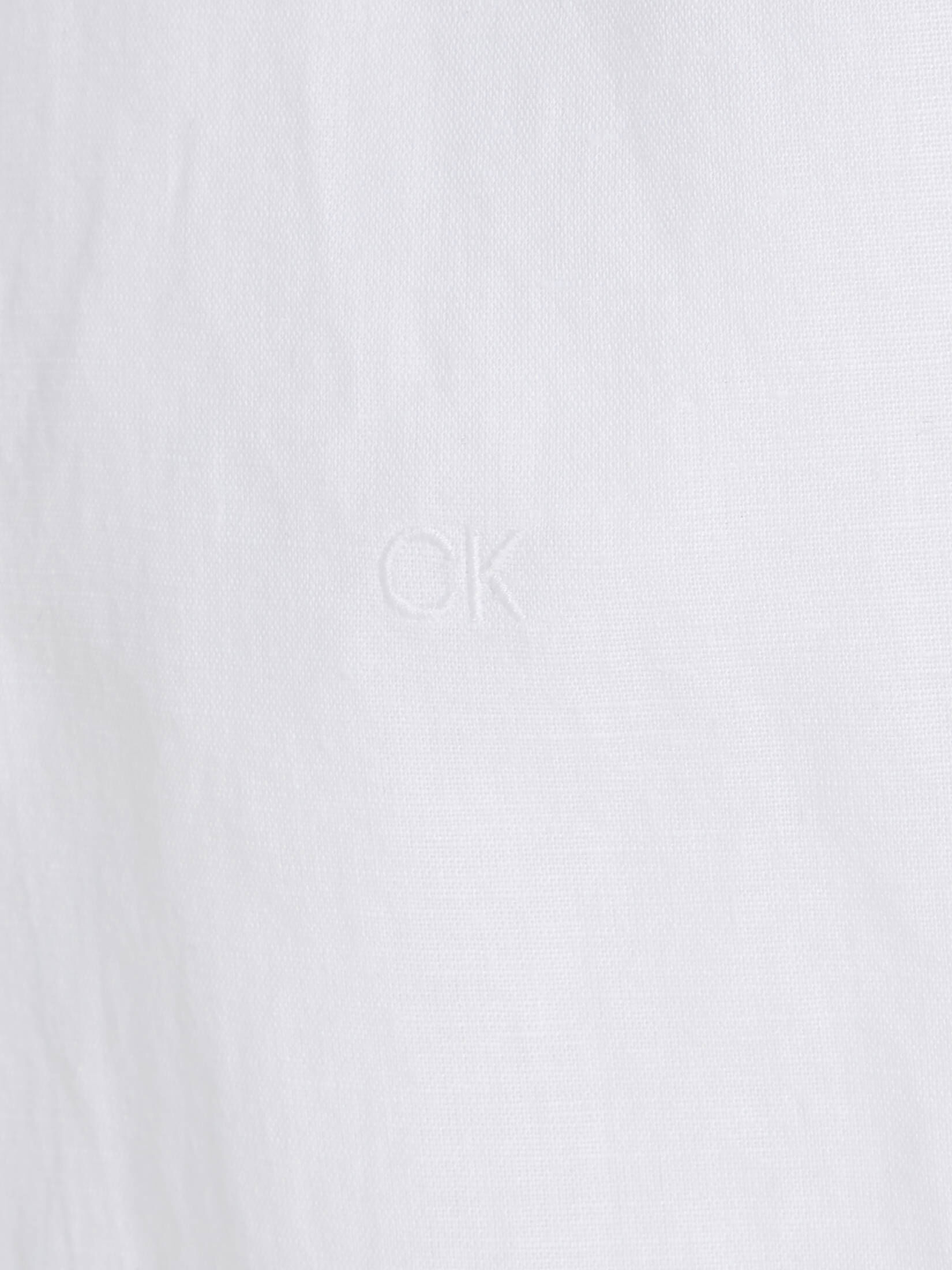 CALVIN KLEIN| Herren Freizeithemd Langarm mit Leinen