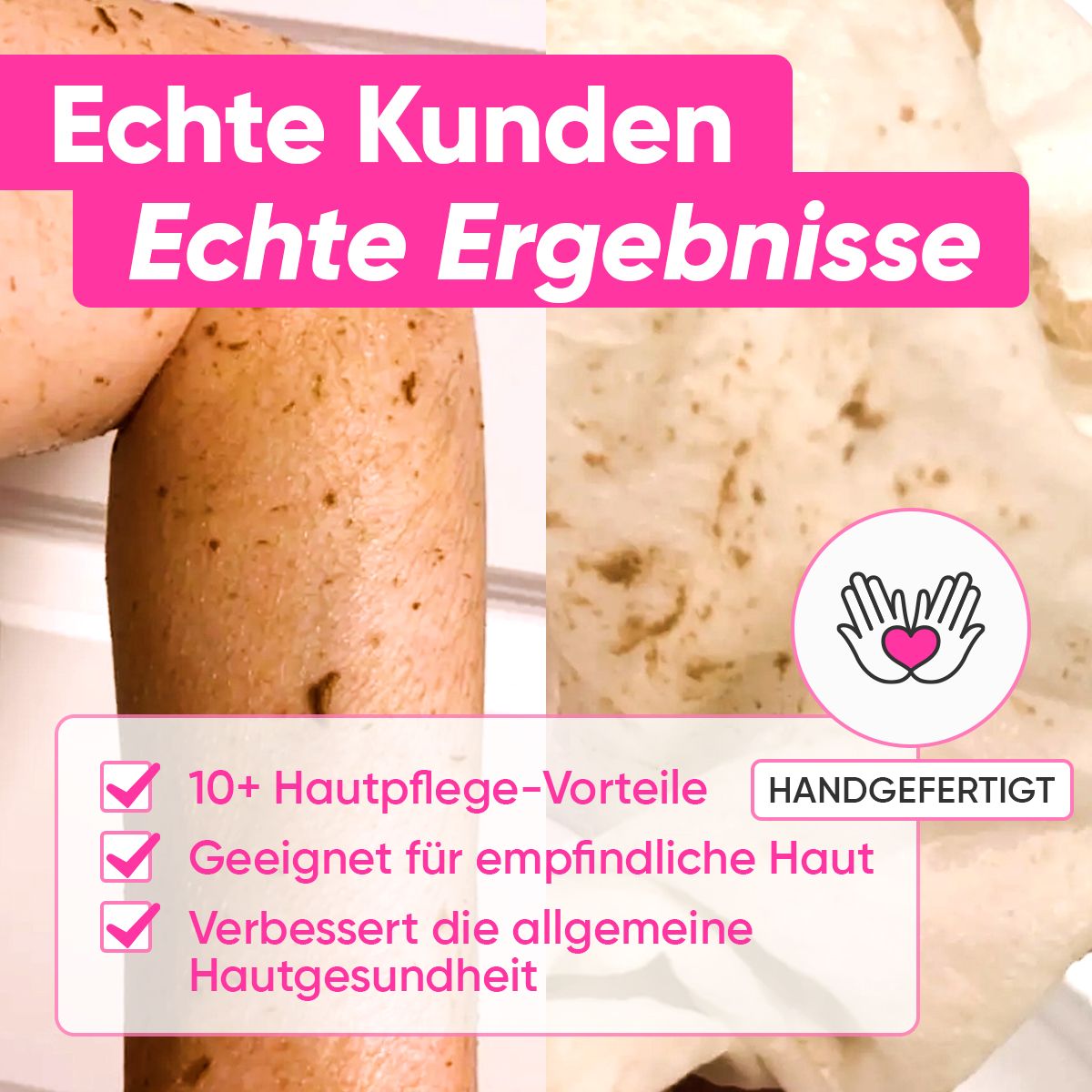 âme pure So Silky Mitt 100% Reine Seide