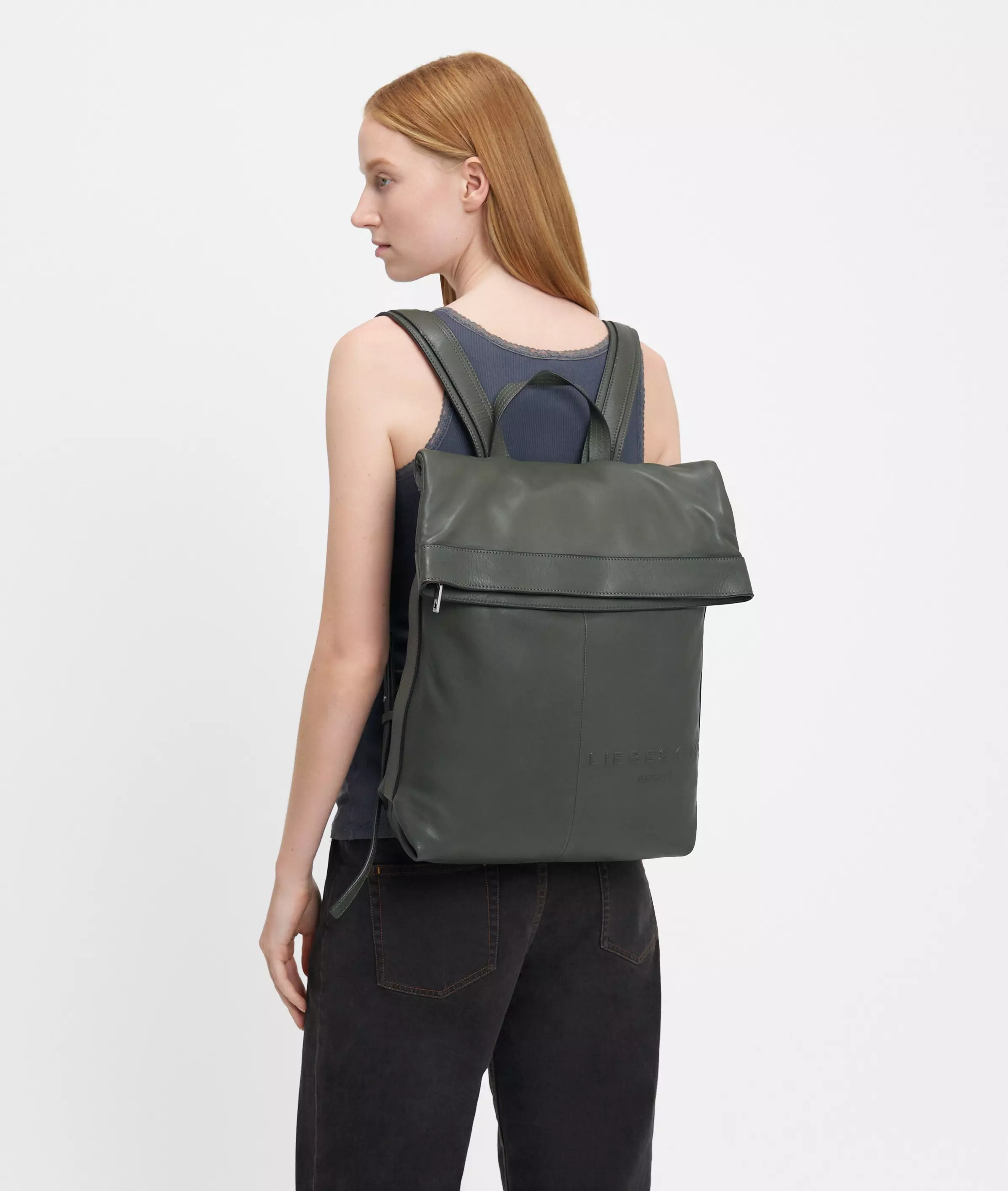 Elvira backpack L Large sheepskin backpack