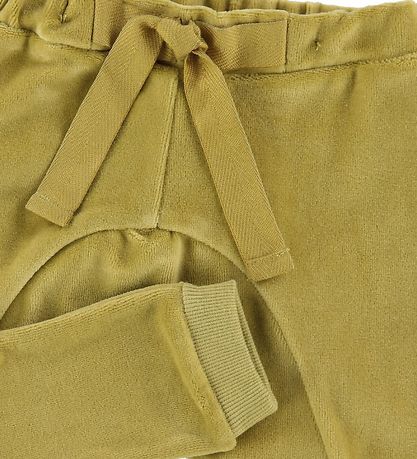 Gro Velourshosen - Wilde - Dusty Mustard
