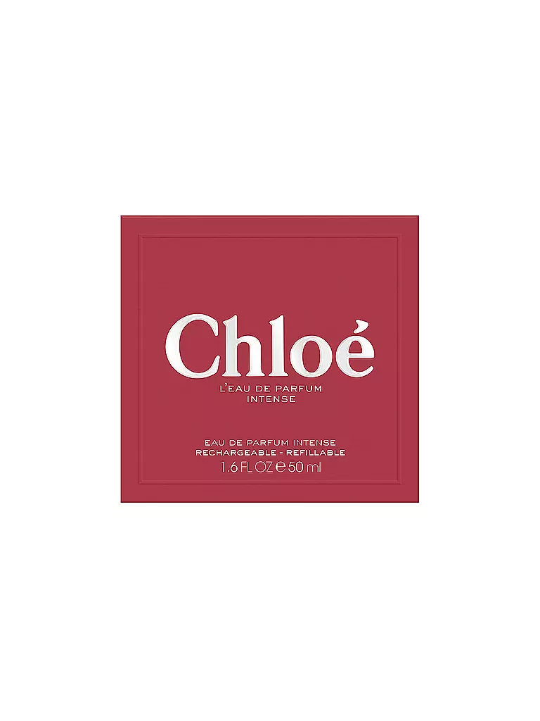 CHLOE Chloé L’Eau de Parfum Intense Refillable 50ml keine Farbe
