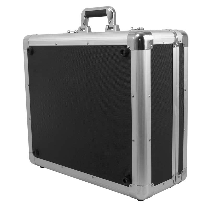 UDG Ultimate Pick Foam Flight Case Multi Turntable flightcase zilver platenspeler met plukschuim