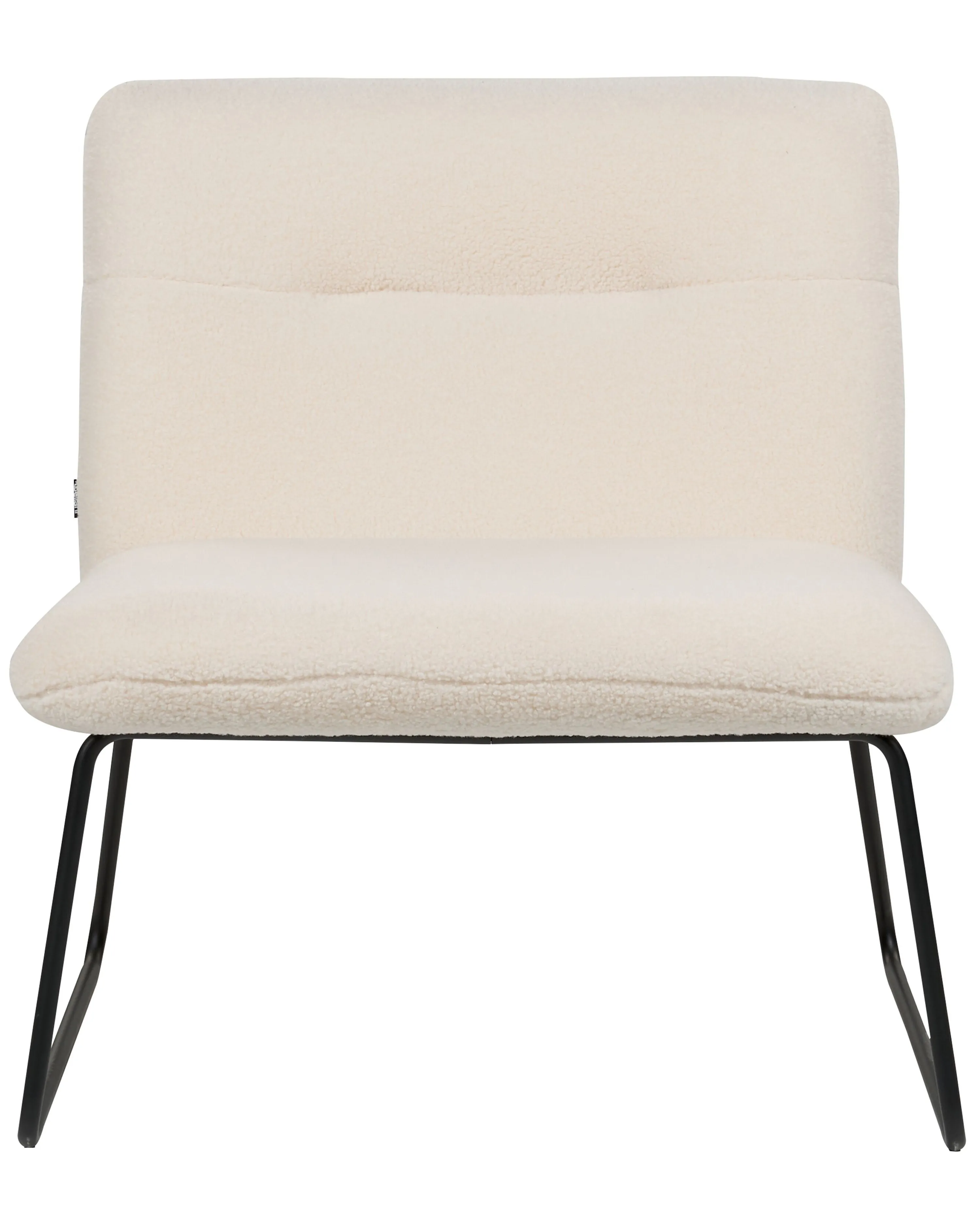 Fauteuil COTULLA Bouclé Wit