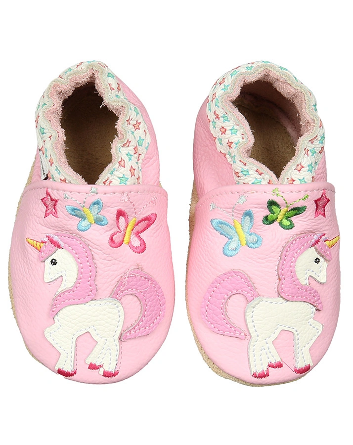 Krabbelschuhe CLASSICZ MAGIC UNICORN in rosa