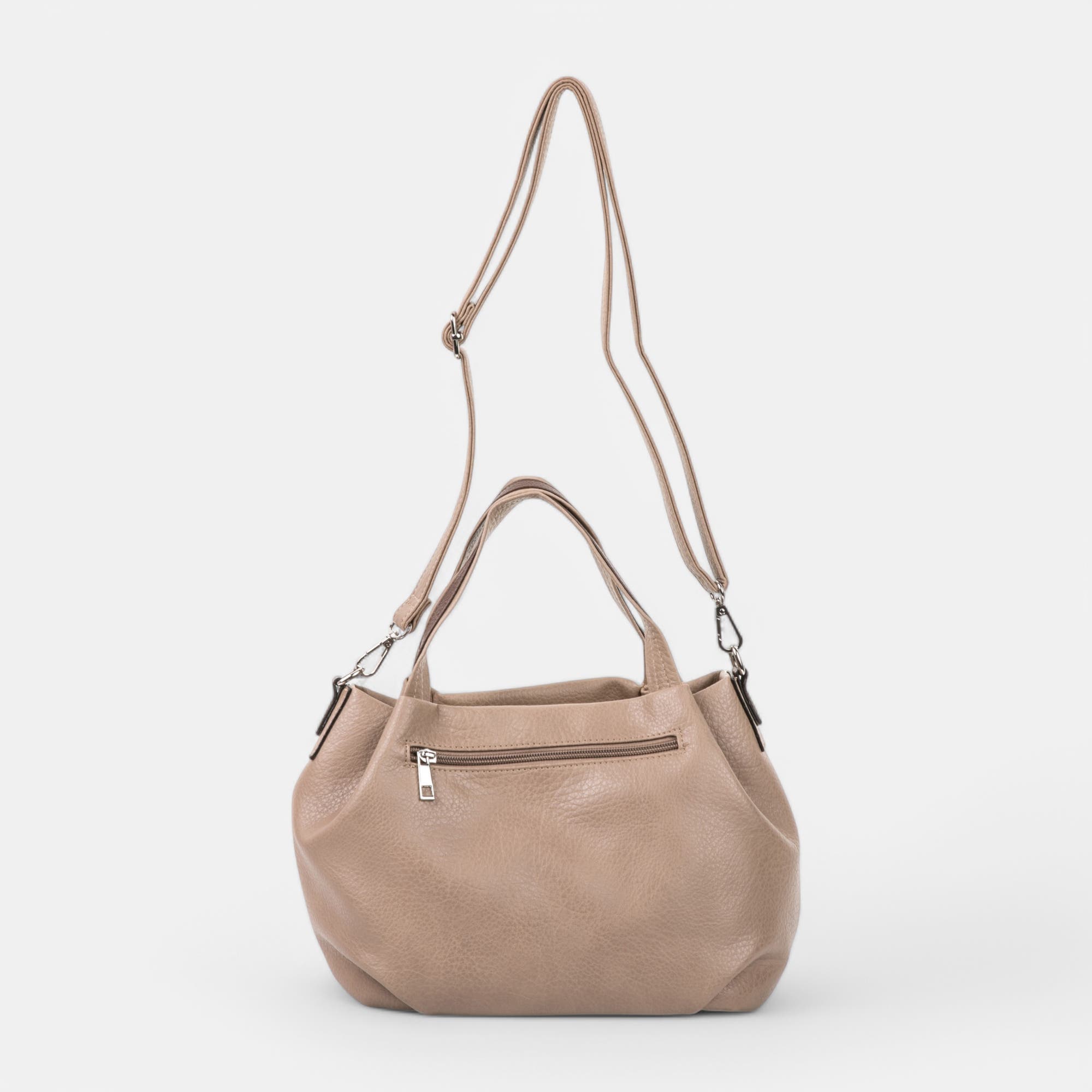 Sac bandoulière taupe
