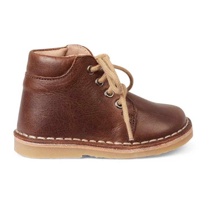 Petit Nord Boots à Lacets Classic | Marron