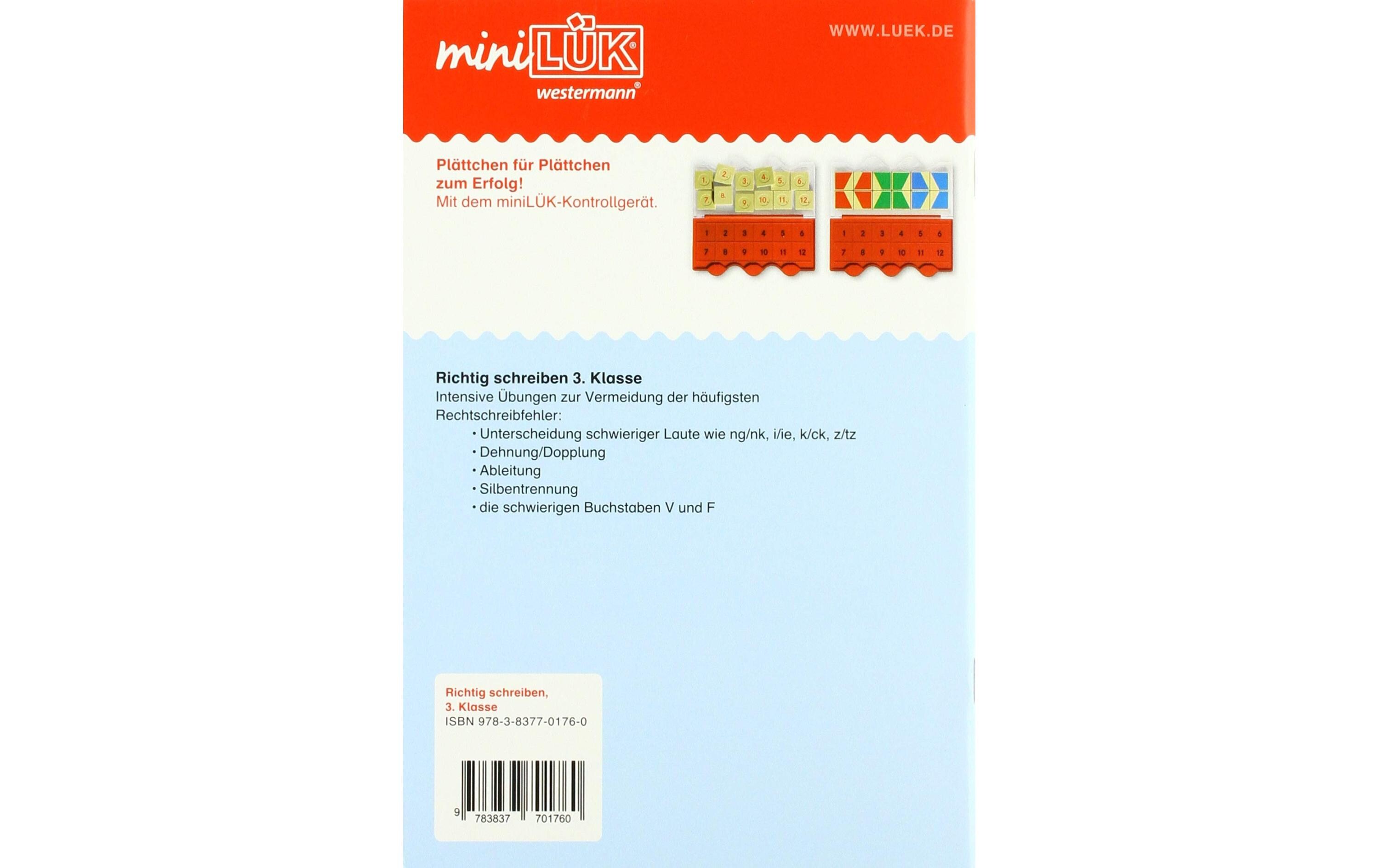 miniLÜK Richtig schreiben 3. KlasseRichtig schreiben 3. Klasse