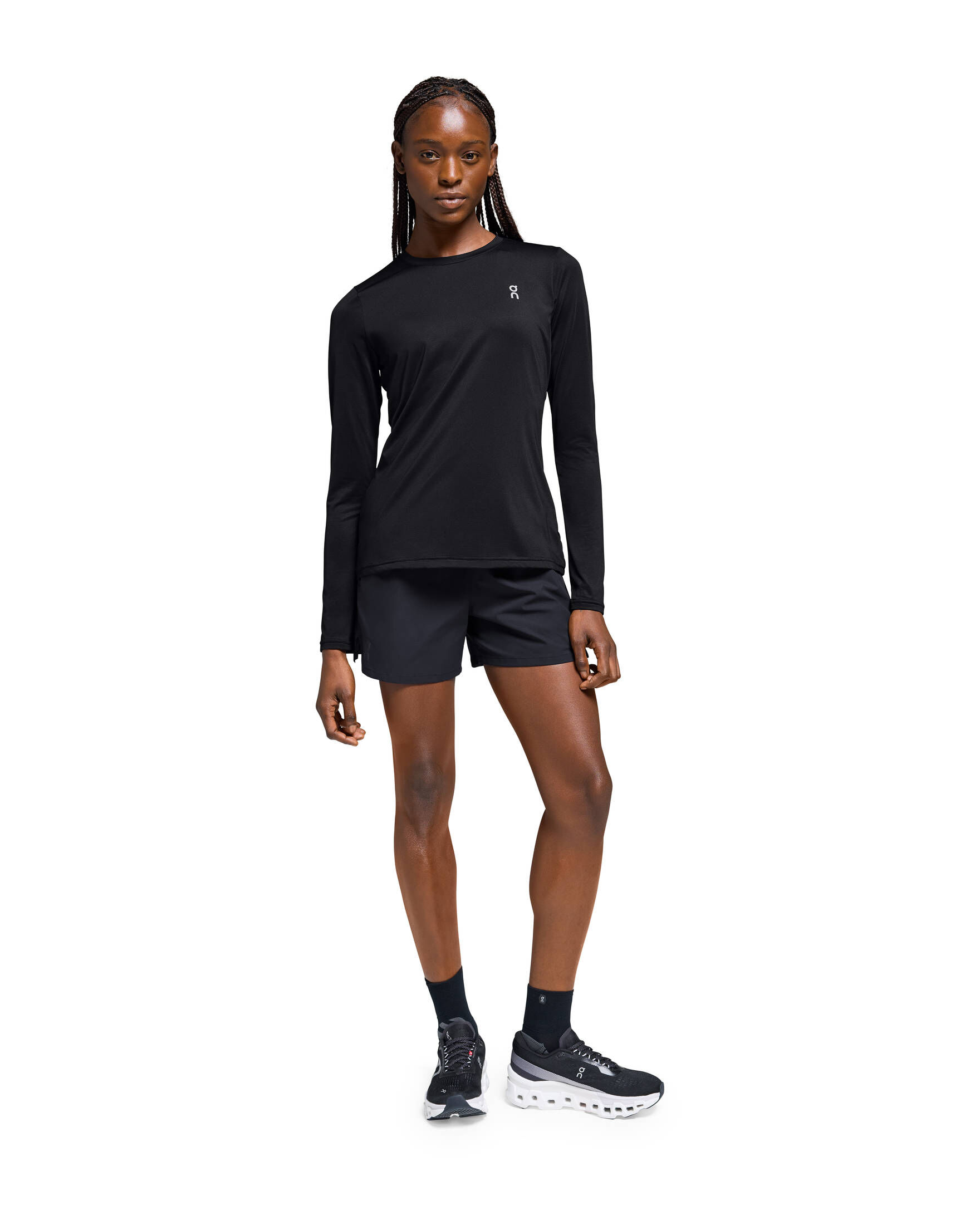 On| Damen Laufshirt CORE LONG-T W