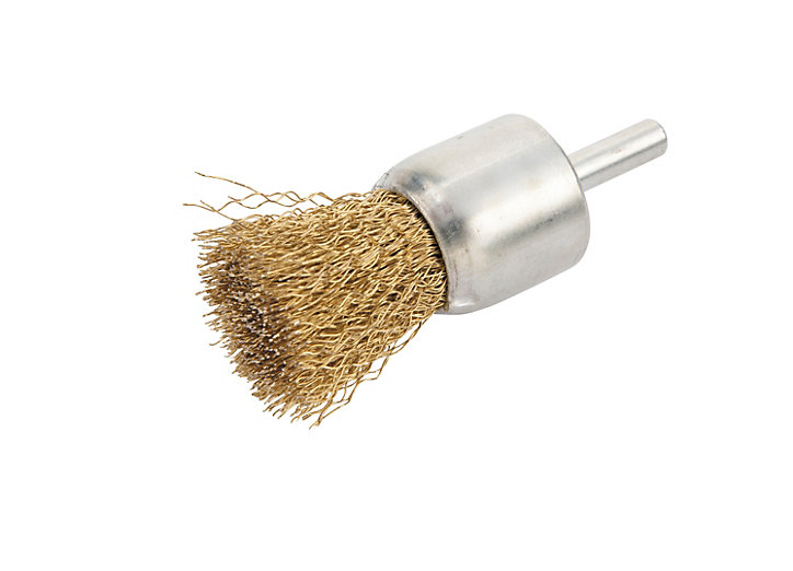 Brosse pinceau acier pour perceuse Universal 25 mm