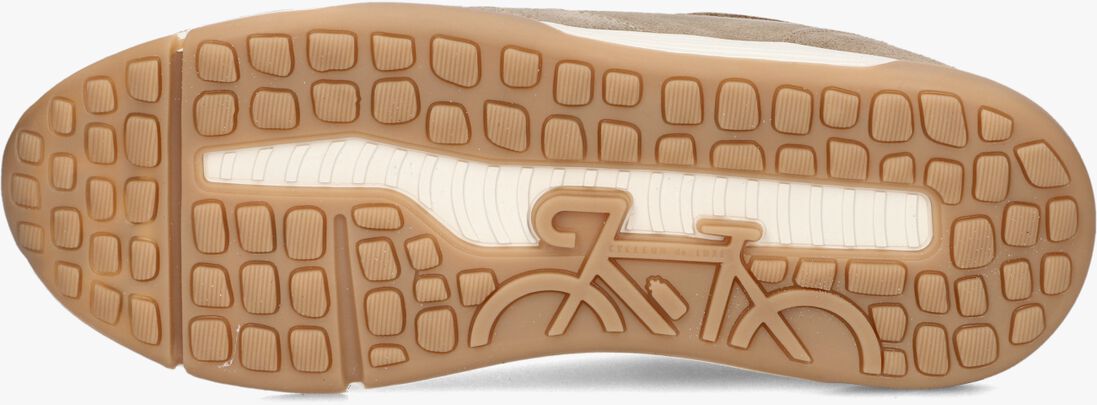 CYCLEUR DE LUXE taupe cycleur de luxe lage sneakers anchor