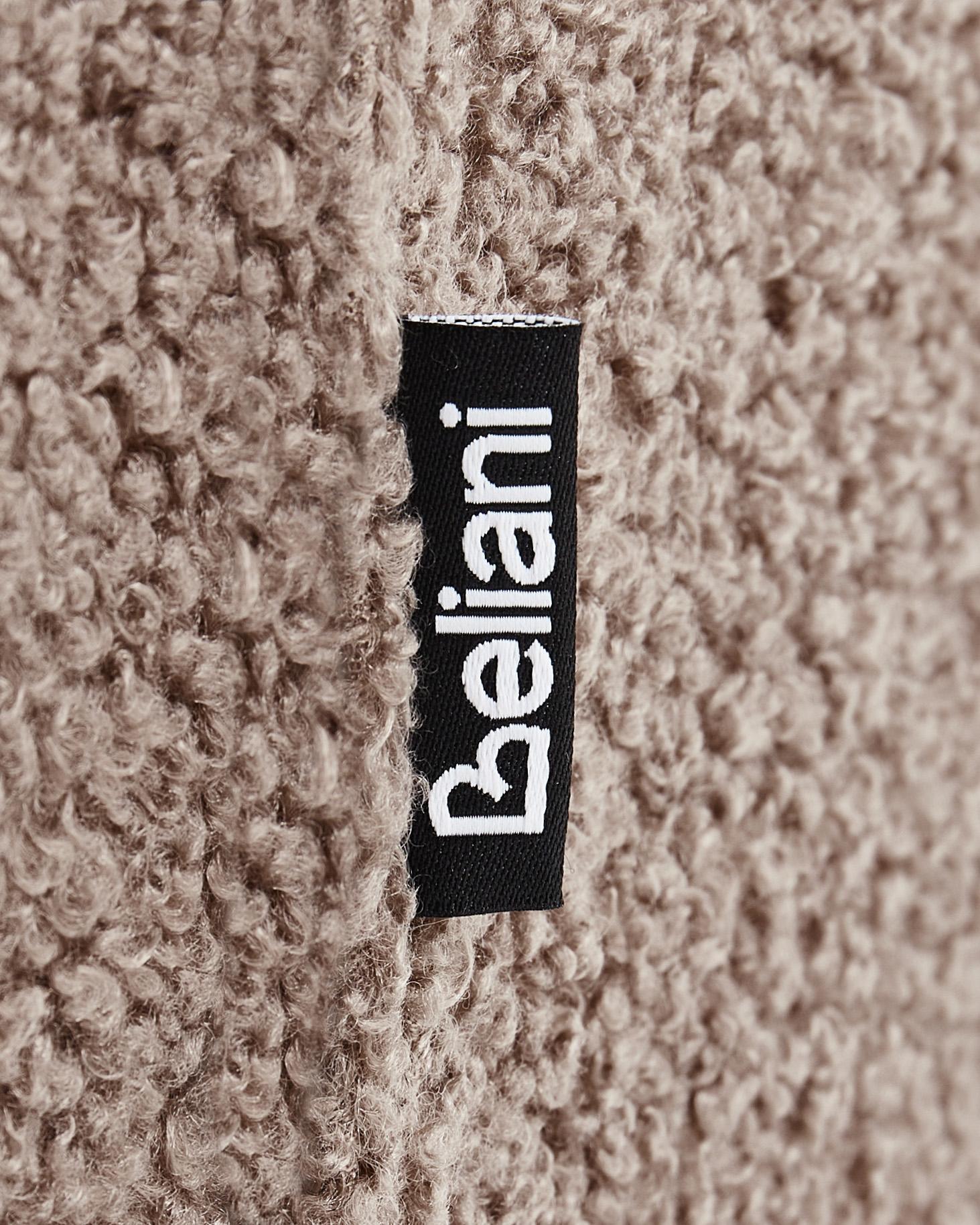 Set van 2 eetkamerstoelen MINA II Bouclé Lichtbruin