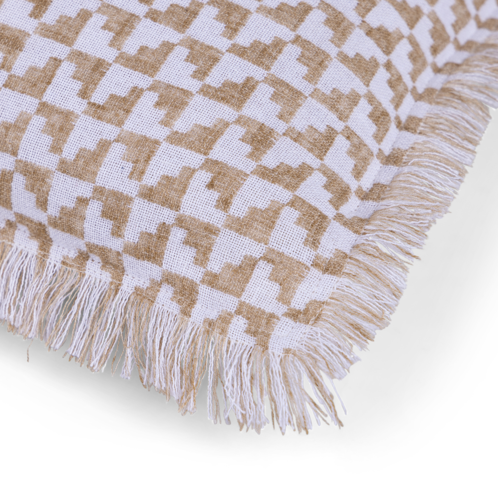 Sierkussen Vidar beige 45x45 cm