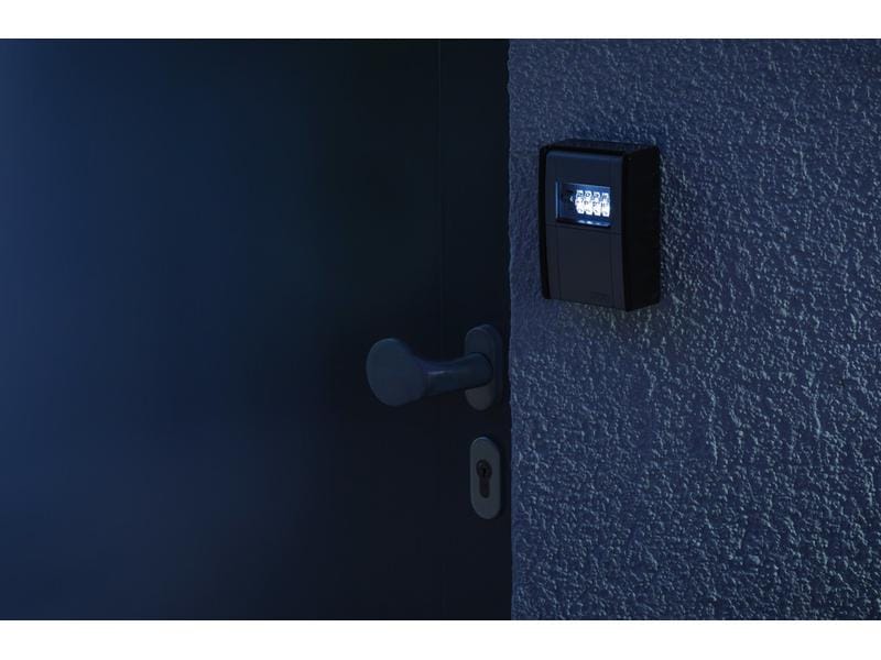 Abus Schlüsselschrank 787 BIG LED B Wandmontage KeyGarage S Schlüsselkasten mit Zahlencode