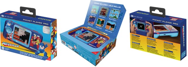 My Arcade Pocket Player Pro Mega Man håndholdt konsol