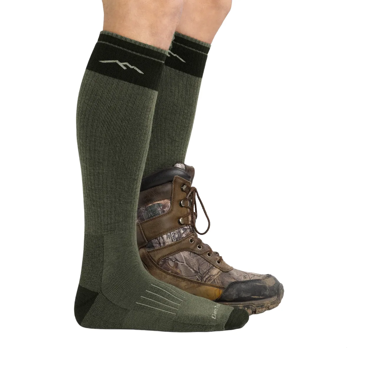 Darn Tough Men's Hunting Over the Calf Extra Cushion Forest