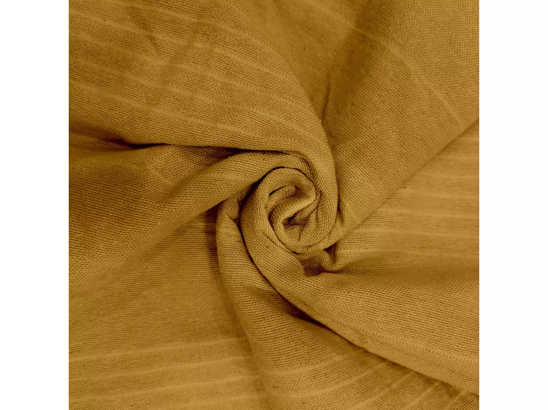 Jeté de lit Adèle moutarde 180x220 cm