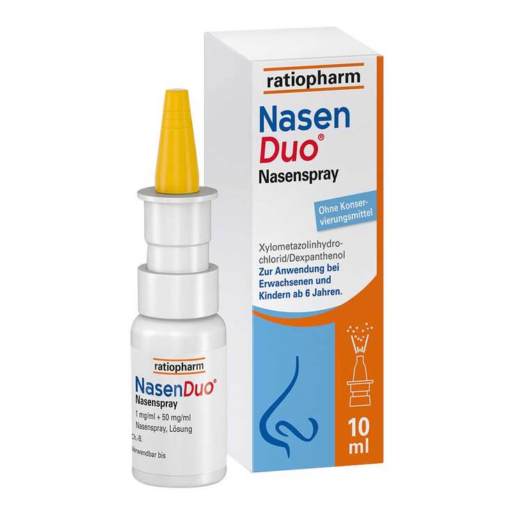 NasenDuo Nasenspray von ratiopharm, 10 ml