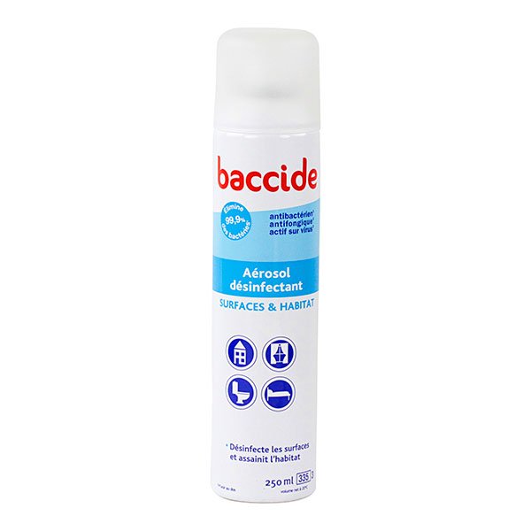 Aérosol désinfectant surfaces 250ml