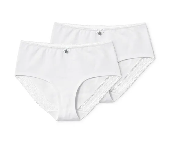 2 Pantys, weiß