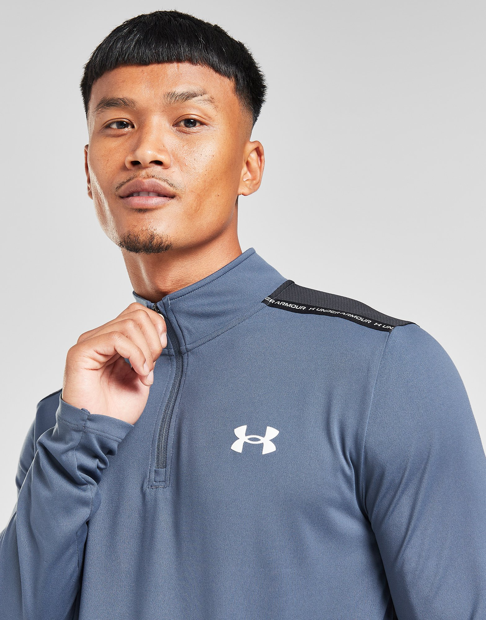 Under Armour Haut Zippé HeatGear Homme