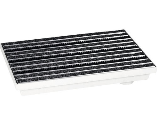 Wolfa deurmatbox 60x40x7 cm incl. ribbel/borstel inzetstuk