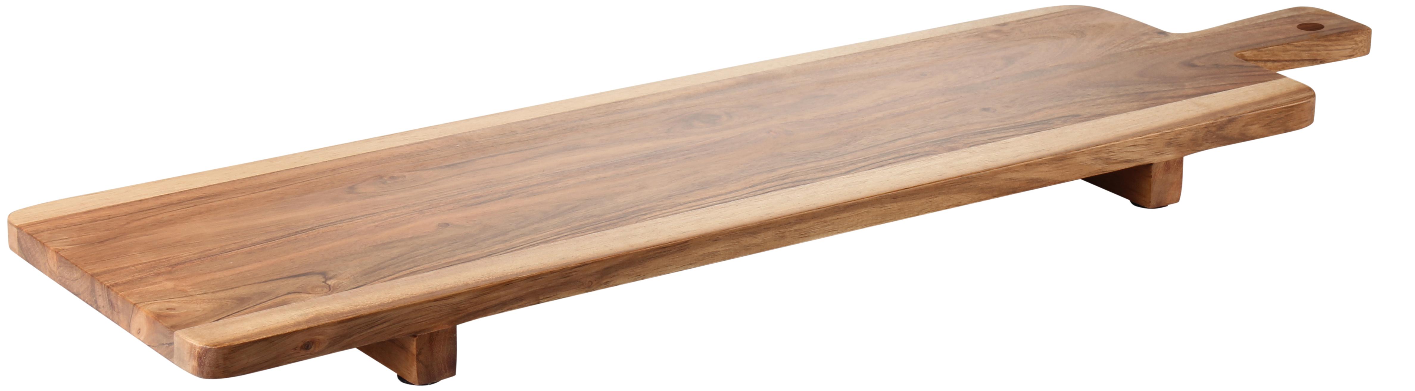 PLANCHE EN ACACIA AVEC POIGNEE 80X20X2CM