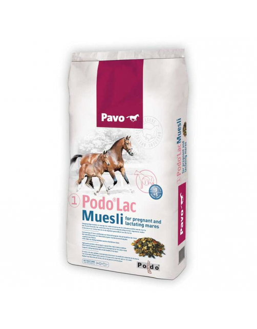 Pavo Podo Lac Muesli - Paardenvoer - 15 kg