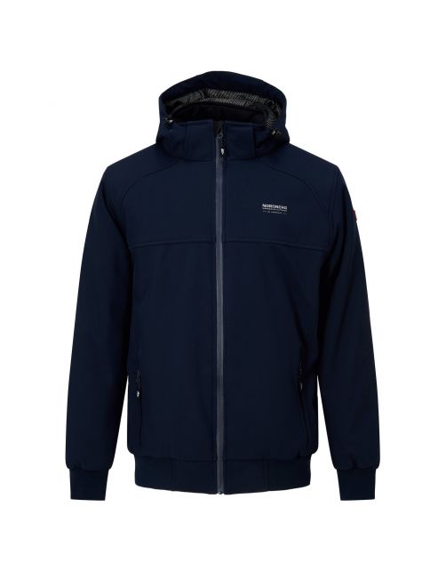 Nord Berg Padded Softshell Vick Heren Navy - Vrijetijdskleding
