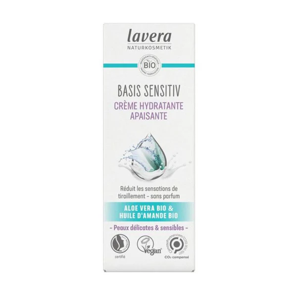 Lavera Crème Hydratante Apaisante - Basis Sensitiv 50ml
