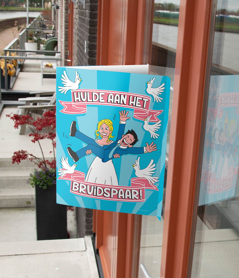 Raambord Bruidspaar 60cm