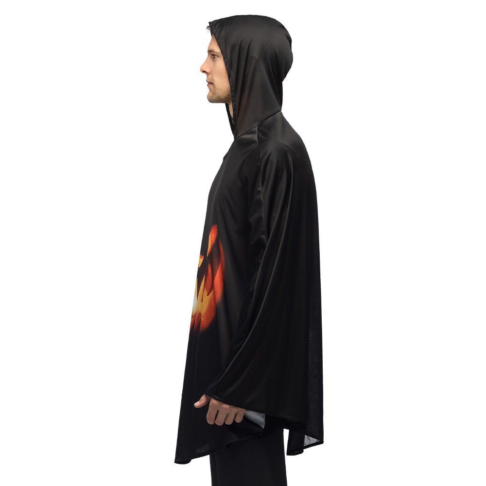 Halloween Poncho Pompoen