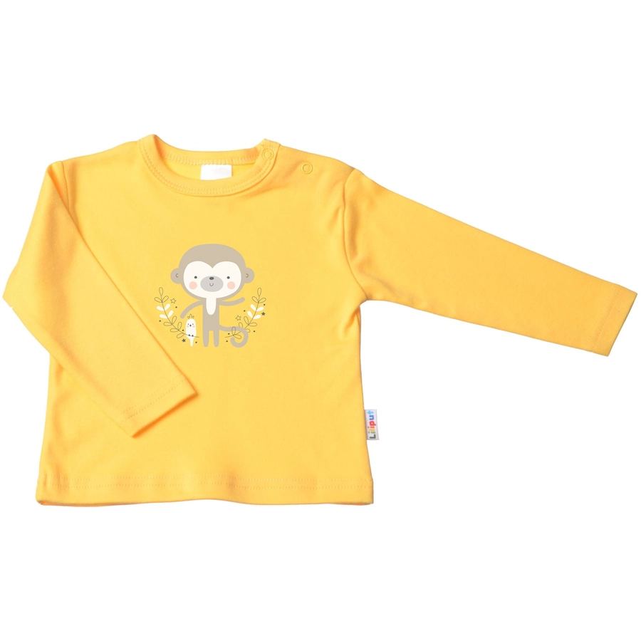 Liliput Langarmshirt Affe gelb