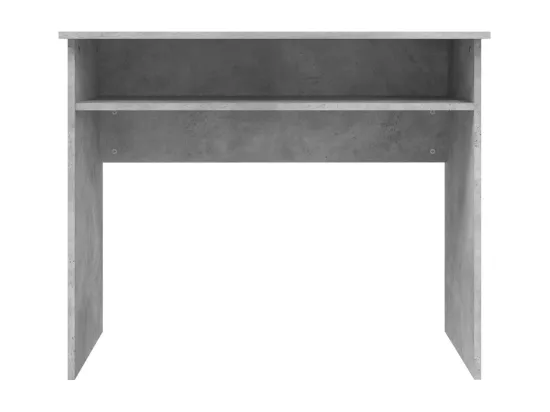 Bureau Gris béton 90x50x74 cm Aggloméré
