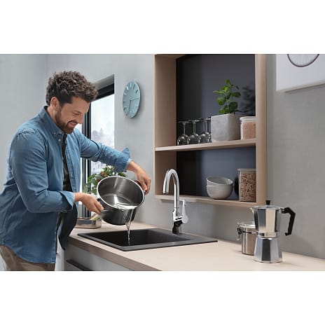 hansgrohe RD Select S 120 håndbruser 3jet mat sort
