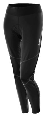 Loeffler cuissard long W Collants de vélo WS Coupe-vent élastique pour femme-noir