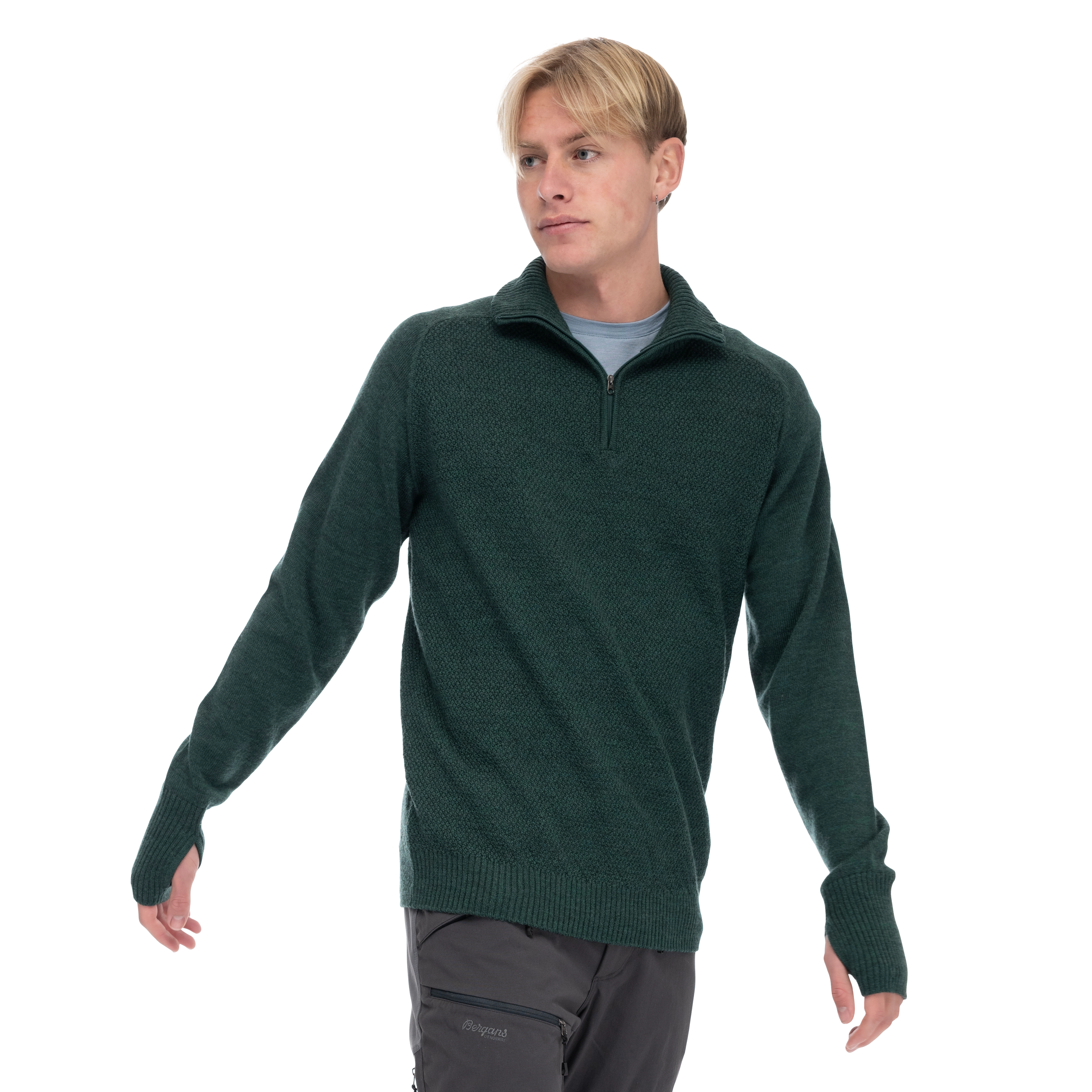 Ulriken Light Merino Jumper Men Duke Green