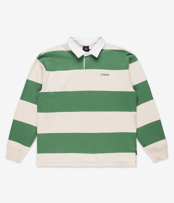 Vans Ward Stripe Rugby Longsleeve (fairway lemon icing)
