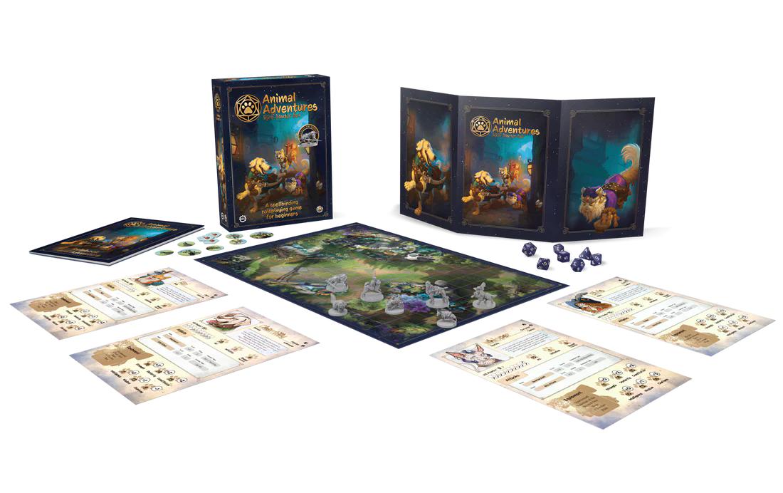 Starter Set Animal Adventures RPG -EN-Einsteiger-Set