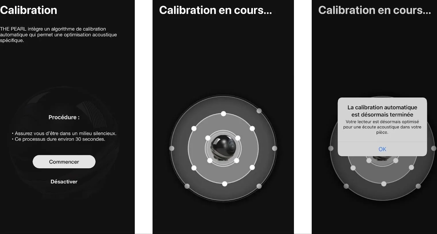 Cabasse The Pearl Myuki Blanc Enceintes Bluetooth portables