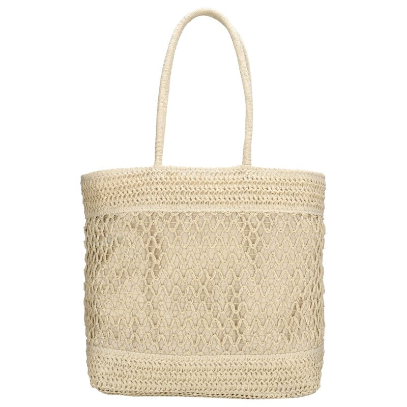 PE Florence Natural Live Shopper Licht Natuur Turquoise