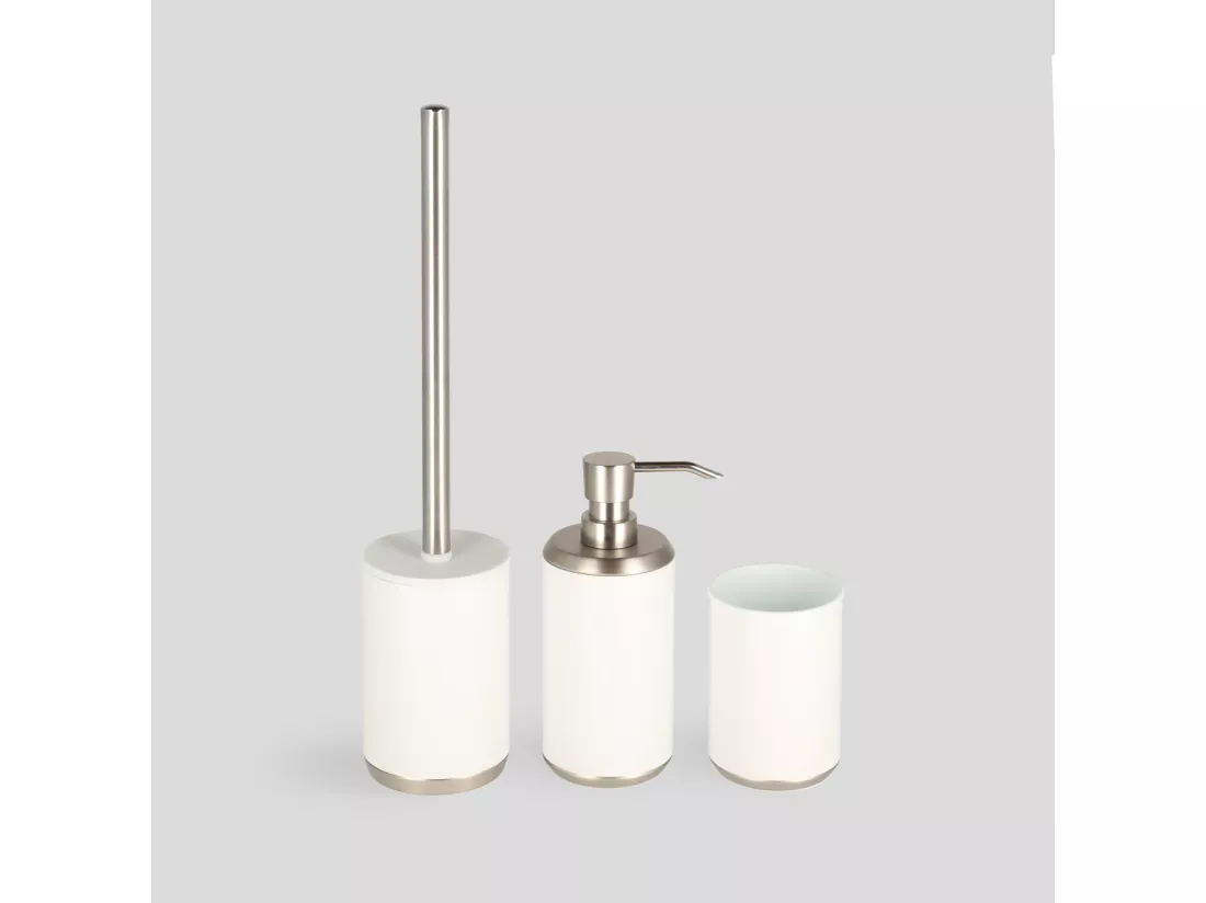 Brosse De Toilette Lonar blanc moyen 38.5 x 8.5