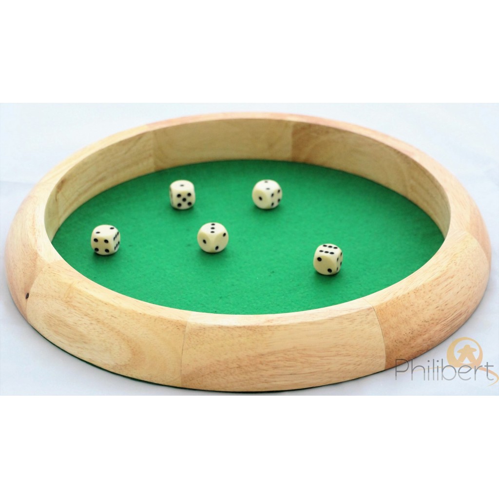 Piste de Dés Naturel 34 cm