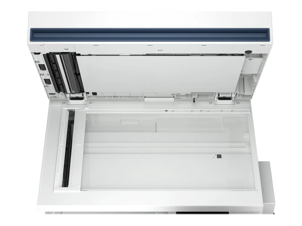 HP LaserJet Enterprise Flow MFP 5800zf - Multifunktionsprinter - farve - laser - Legal (216 x 356 mm) (original) - A4/Legal (medie) - op til 43 spm (kopiering) - op til 43 spm (udskriver) - 650 ark - 33.6 Kbps - Gigabit LAN, USB 2.0 vært, USB 3.0, US