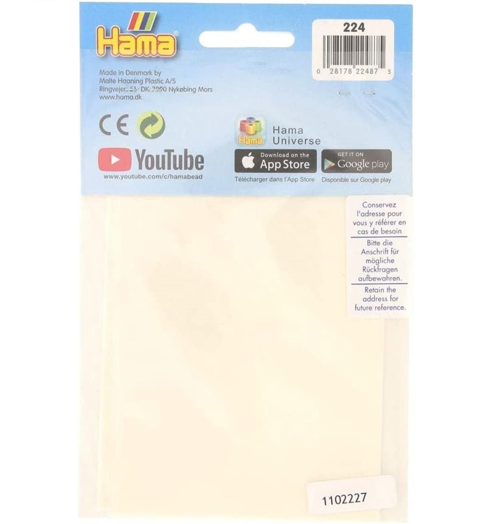 Papier à repasser pour perles midi