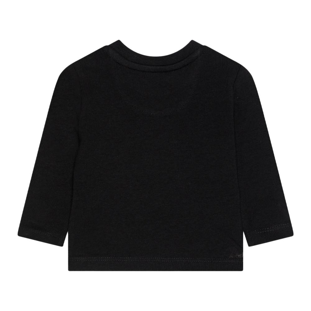 Calvin Klein Jeans T-shirt Manches Longues Noir Garçon Calvin Klein Jeans Hero