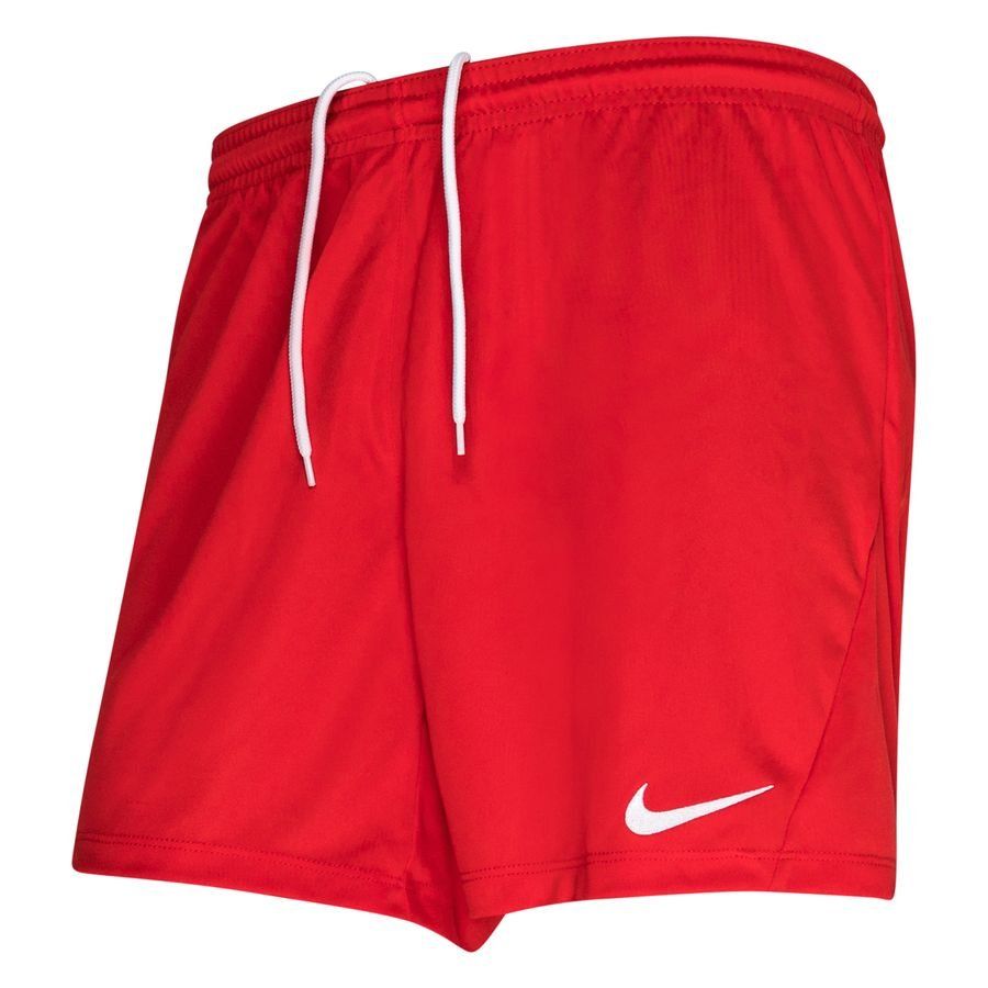 Nike Short Dry Park III - Rouge/Blanc Femme