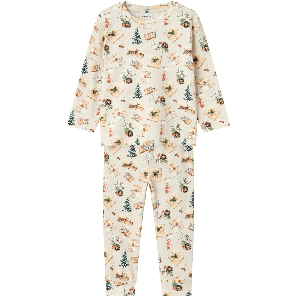 Køb Name It Jule Pyjamas Roccos Peyote Melange