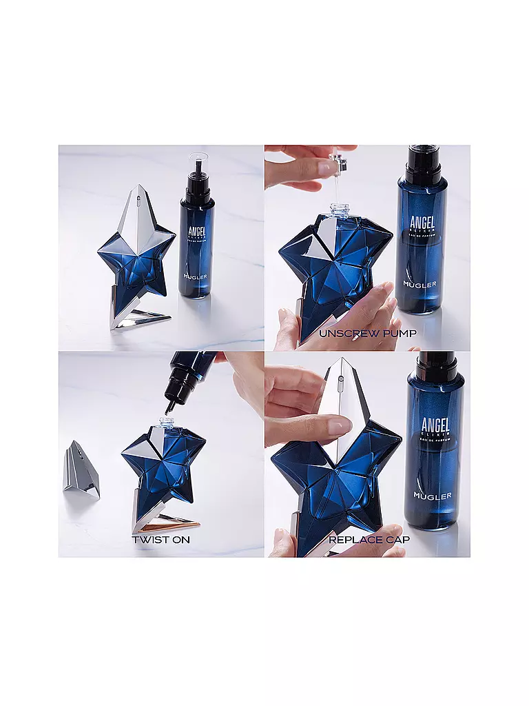 MUGLER Angel Elixir Eau de Parfum 50ml Nachfüllbar keine Farbe