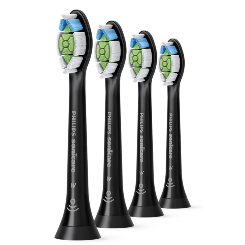 Philips Sonicare Opzetborstels Optimal White W2 Zwart4 Stuks